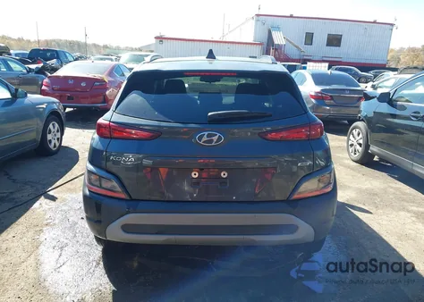 2022 Hyundai Kona Sel z USA, uszkodzony, nr VIN KM8K6CAB9NU890941